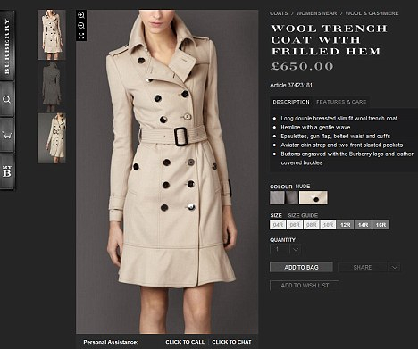 Burberry Mens Trench Coat Size Chart Tradingbasis