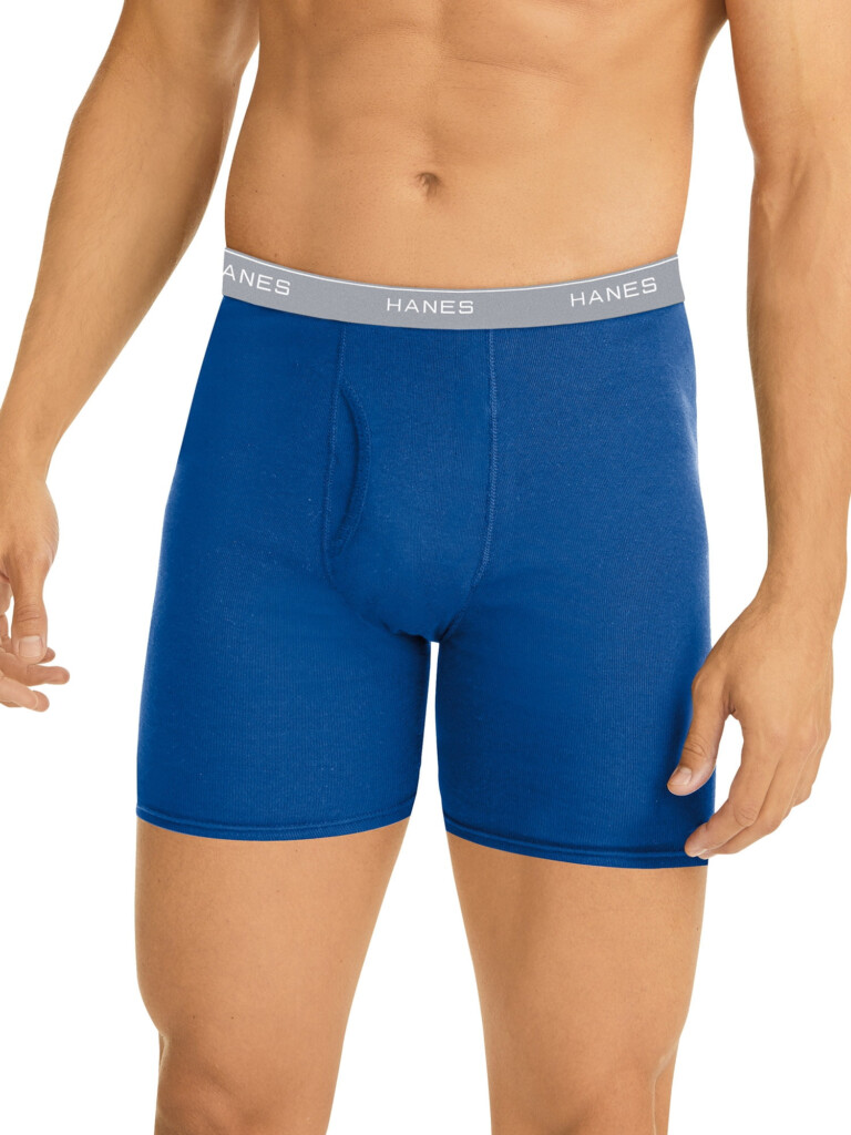 Hanes Hanes Men 39 s Tagless Boxer Briefs 10 Pack Walmart 