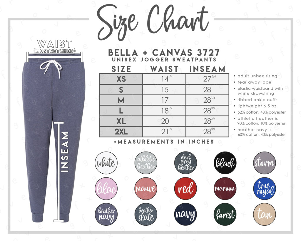 Jogger Pants Size Chart Ubicaciondepersonas cdmx gob mx