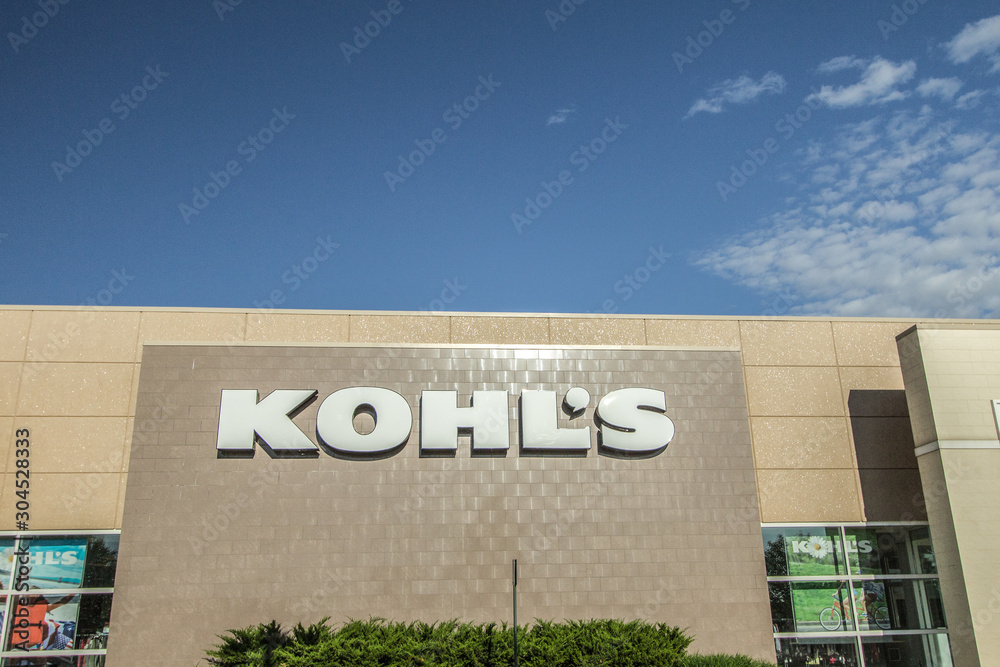 Kohls Kohl Department Store Retail Storefront Facade Sign 