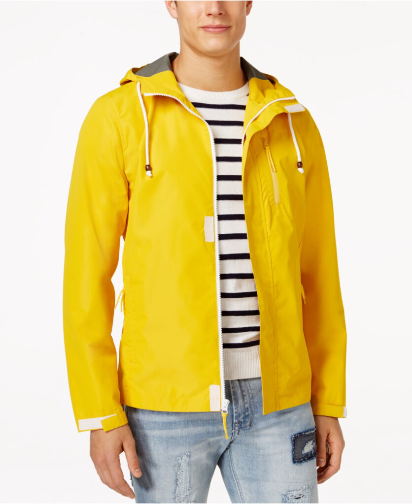 Lyst American Rag Men 39 s Jacket In Yellow For Men