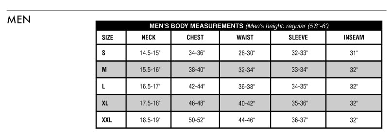 Mackage Mens Jacket Size Chart A Visual Reference Of Charts Chart Master