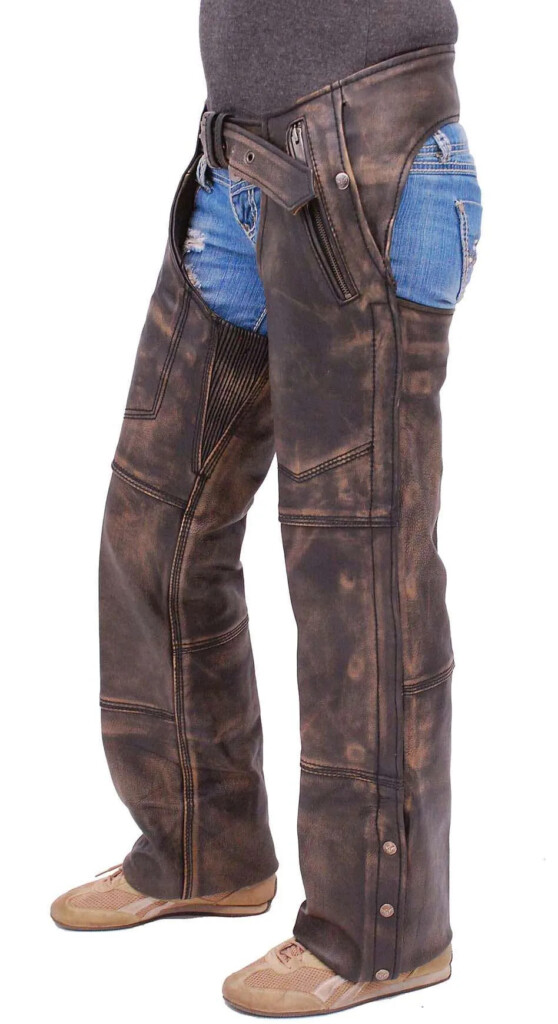 Men 39 s Leather Chaps Durable Stylish And Customizable