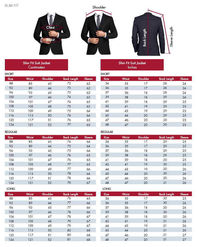 Mens Dress Shirt Neck Size Chart BET C
