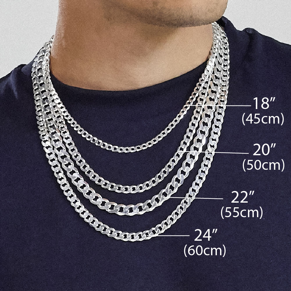 Mens Necklace Size Chart Www inf inet