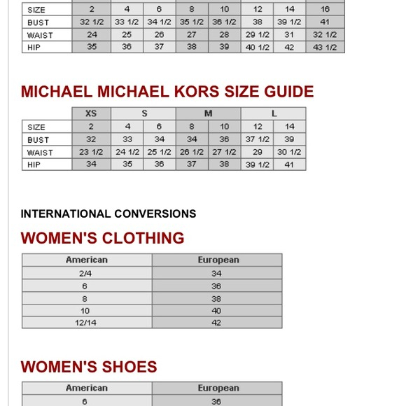 Michael Kors Suit Size Chart Flash Sales Cityofclovis