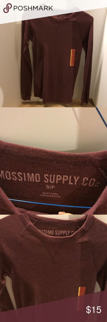 NWT Mossimo Supply Co Mens Long Sleeve Shirt Great Casual Shirt For 