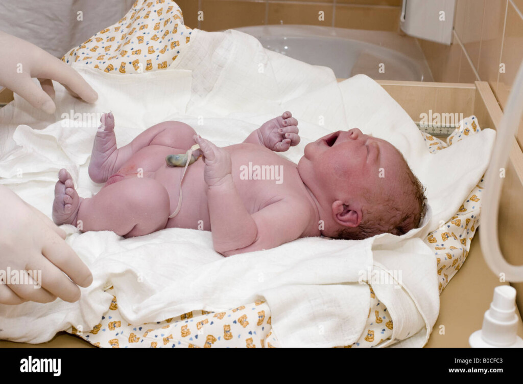 People New Born Baby Girl Stock Photo Alamy