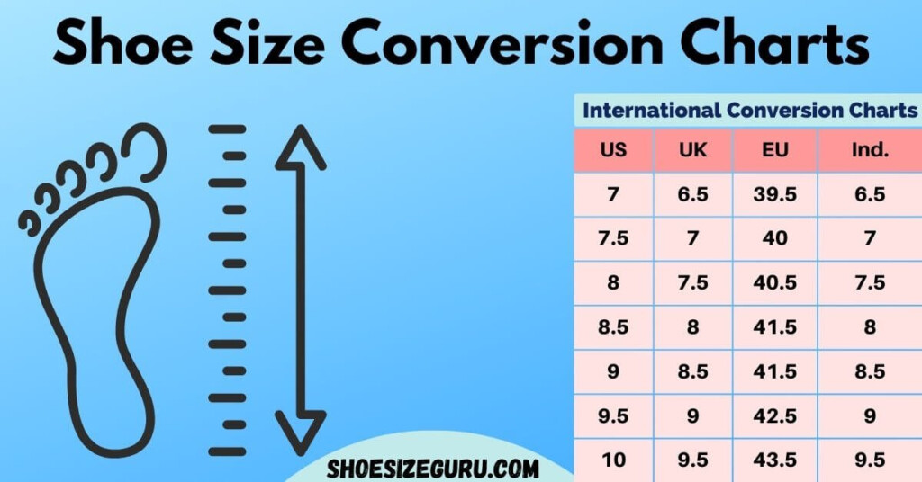 Shoe Size Chart Comparison Icetrek Polar Expeditions
