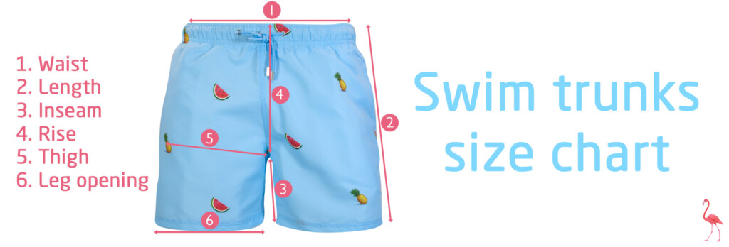 Swim Trunk Size Chart