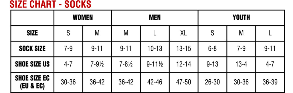 The Nike Sock Size Chart Your Fashion Guru