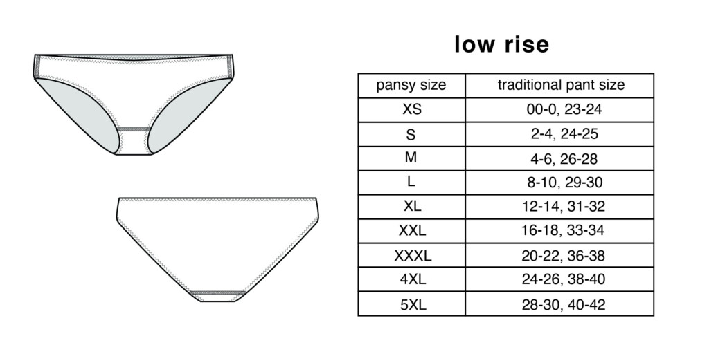 Underwear Size Chart For Women Flash Sales Laseb fae ufmg br