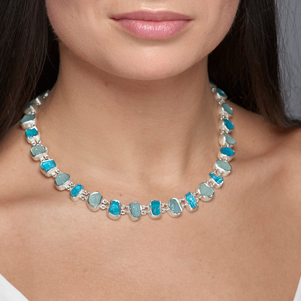 Unique Handmade Gemstone Sterling Silver Ladies Necklaces