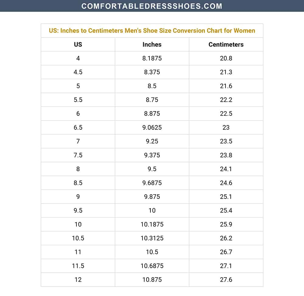 Us Womens Shoe Size Chart Wordacross