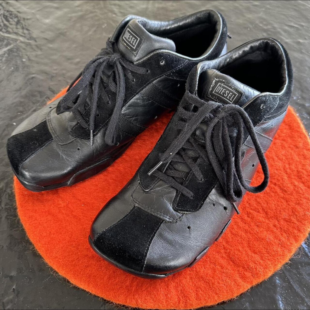 Vintage Diesel Shoes Men s Size 8 5 41 Depop